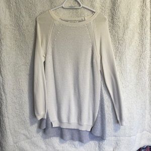 Long high low sweater